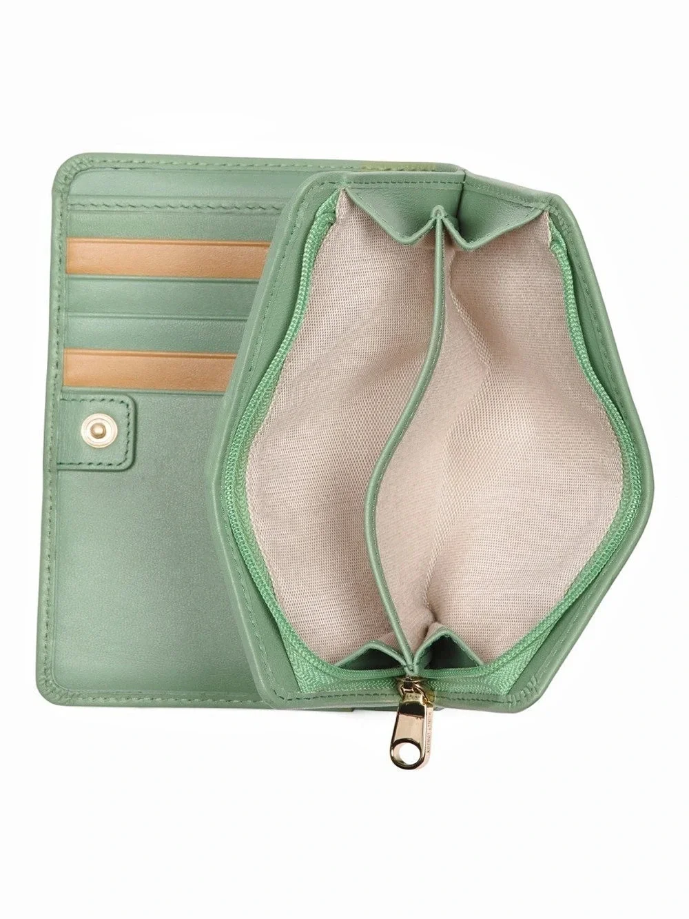 NWT-Radley London-Lunar New Year-Med Bifold Wallet-Horse Appliqué-Pistachio-$108